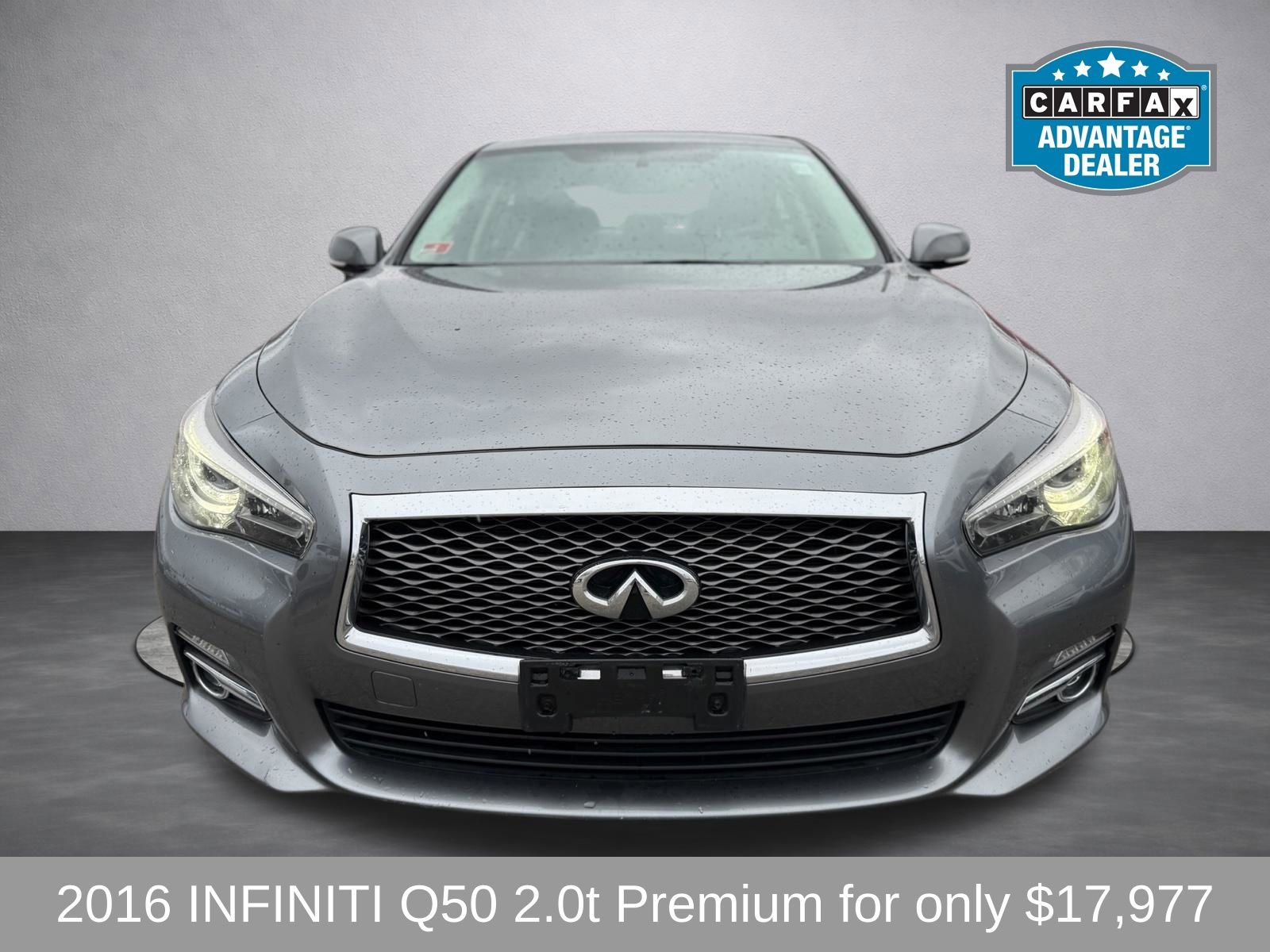Used 2016 INFINITI Q50 Premium w/ 2.0T Premium Plus Package image 2