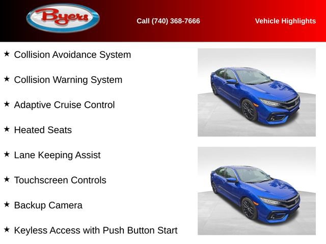 Used 2020 Honda Civic Si image 7