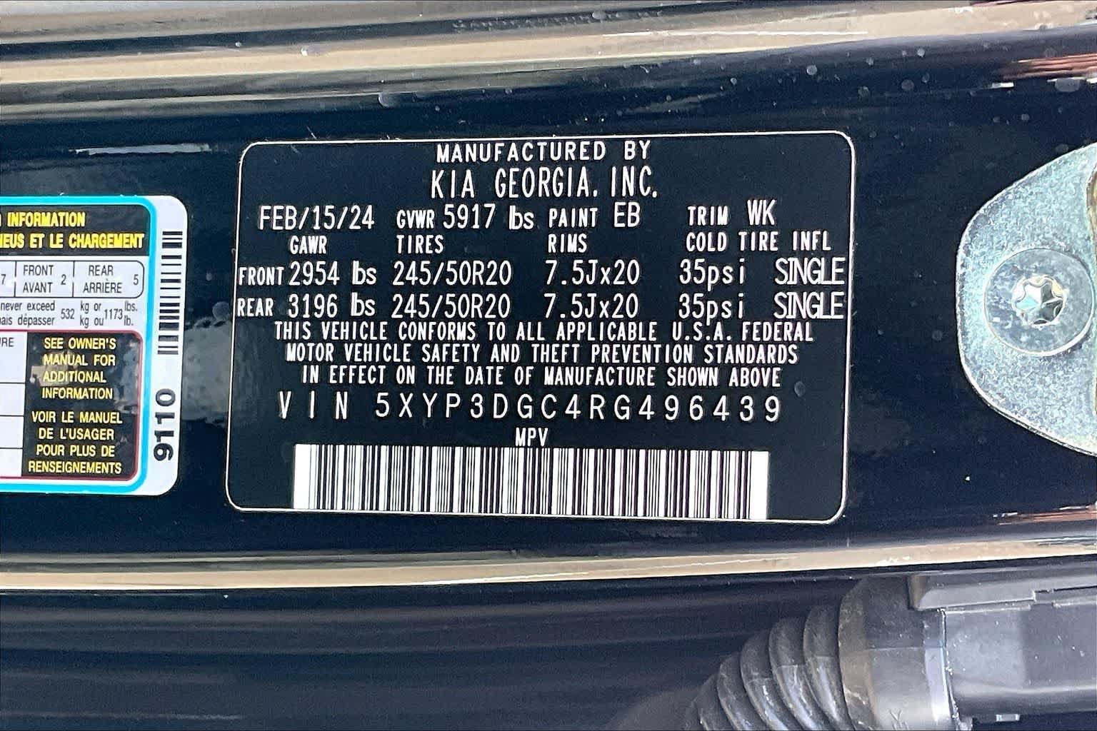 Certified 2024 Kia Telluride EX X-Line AWD/4WD image 18