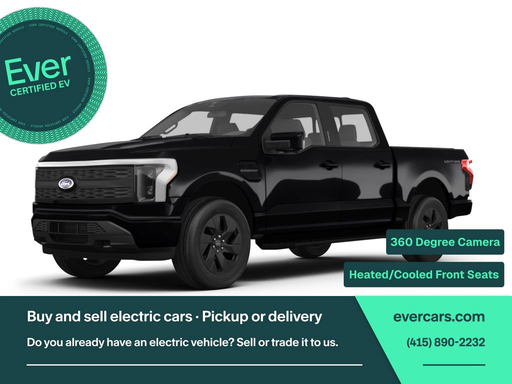 Used 2023 Ford F150 Lightning Lariat AWD/4WD image 1