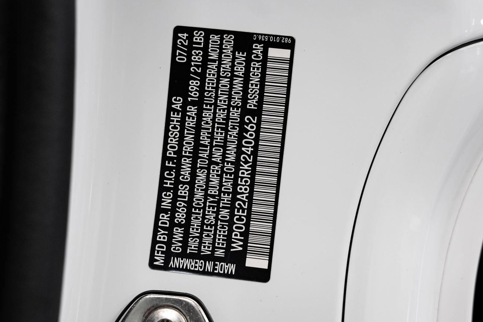 Used 2024 Porsche 718 Boxster Spyder RS RWD image 42
