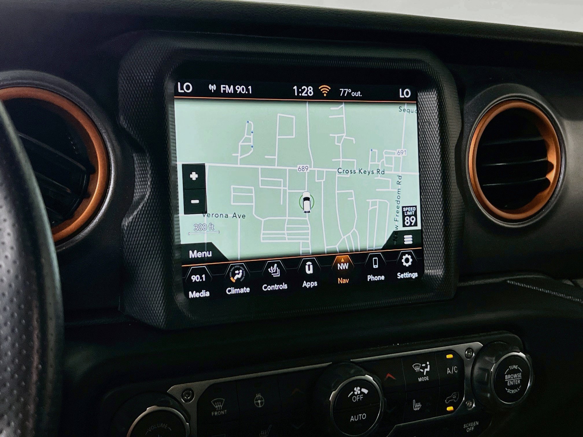 Used 2023 Jeep Gladiator Mojave w/ Cold Weather Group AWD/4WD image 13