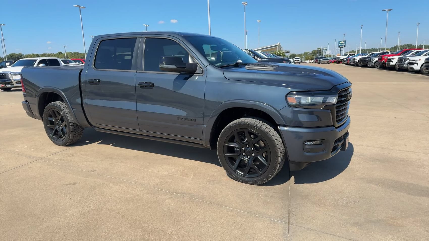 Used 2025 RAM 1500 Laramie w/ Night Edition AWD/4WD image 2