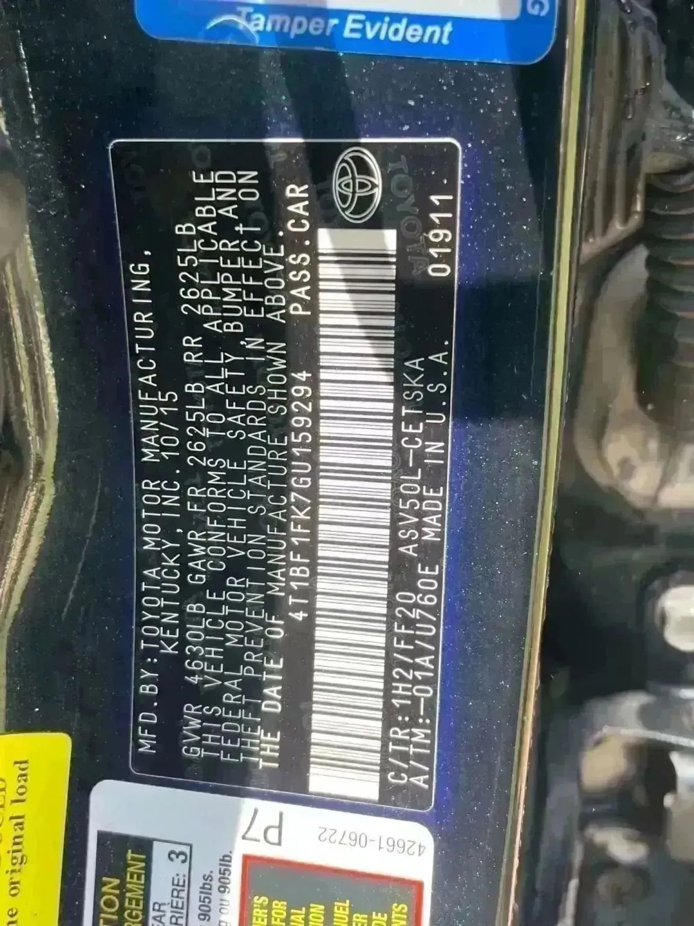 Used 2016 Toyota Camry SE FWD image 9