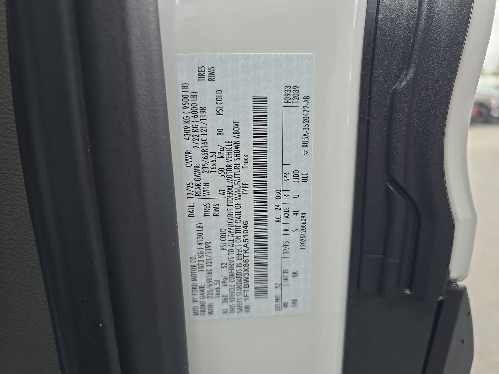 New 2026 Ford Transit 350 148 High Roof Extended image 27