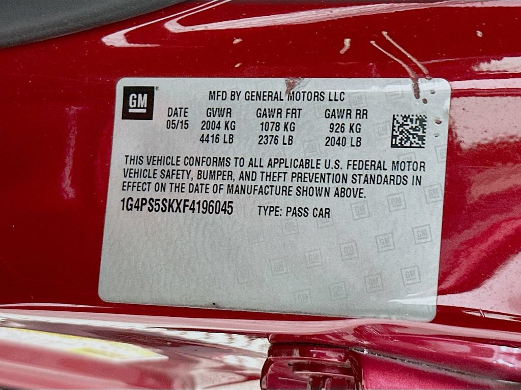 Used 2015 Buick Verano Leather w/ Experience Buick Package FWD image 27