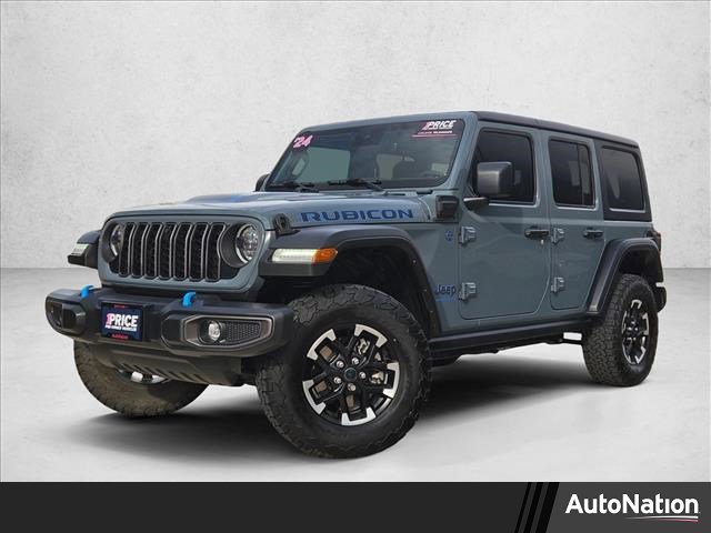 Used 2024 Jeep Wrangler Unlimited Rubicon 4xe w/ Technology Group AWD/4WD image 1