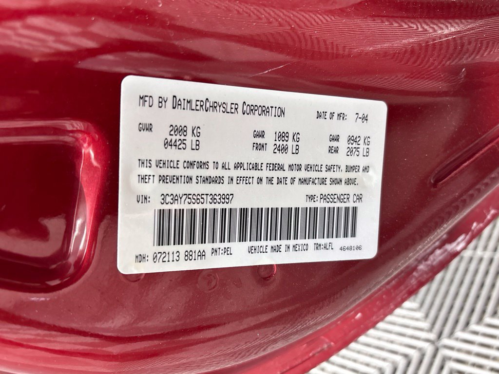 Used 2005 Chrysler PT Cruiser GT FWD image 31