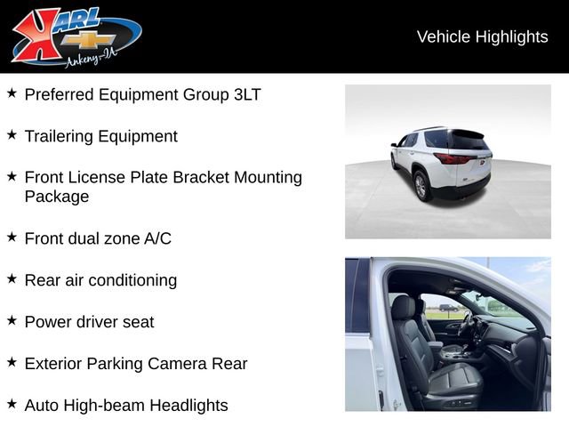 Certified 2023 Chevrolet Traverse LT AWD/4WD image 2