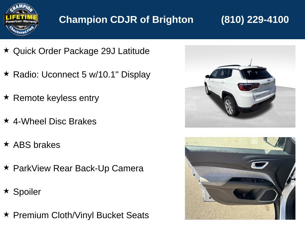 Used 2024 Jeep Compass Latitude AWD/4WD image 7