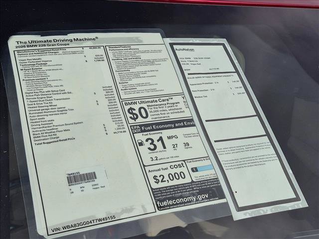 New 2026 BMW 228i w/ Technology Package FWD image 18