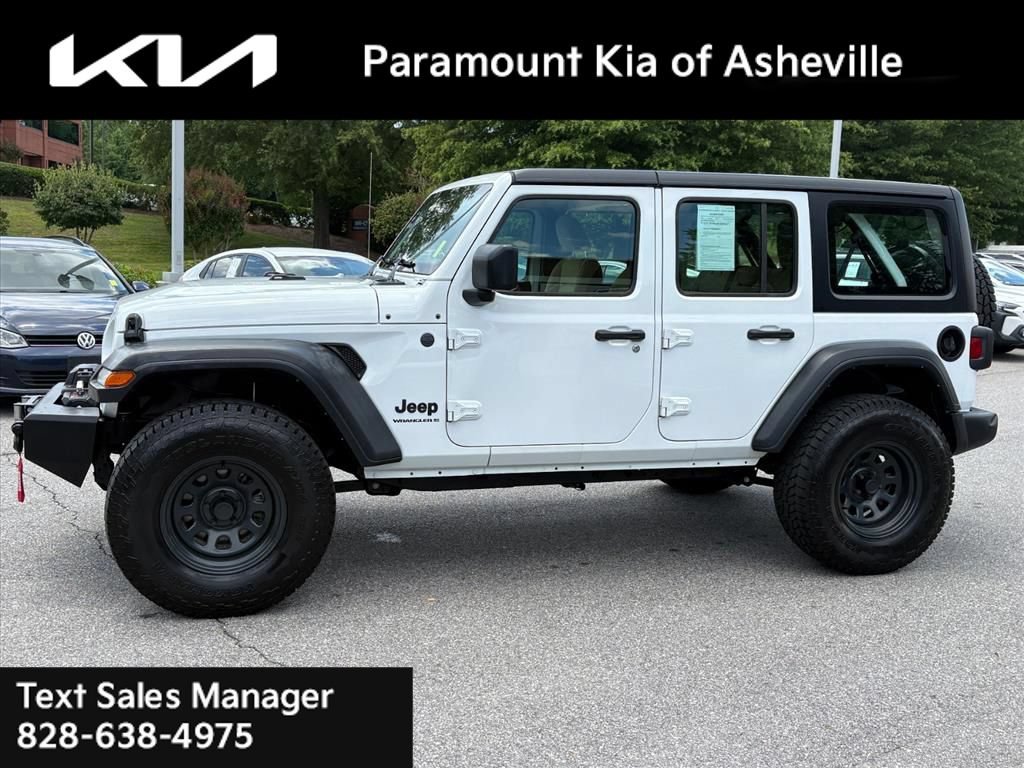 Used 2023 Jeep Wrangler Unlimited Sport AWD/4WD image 3