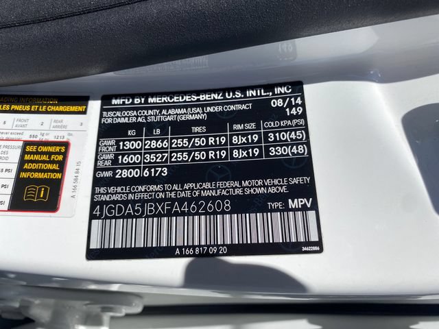 Used 2015 Mercedes-Benz ML 350 2WD w/ Premium 1 Package image 26