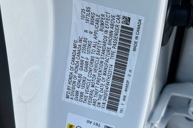 Certified 2026 Honda Civic Sport Touring image 26