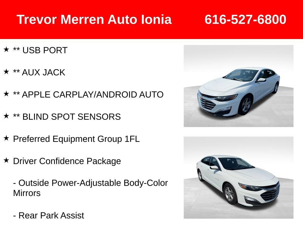 Used 2022 Chevrolet Malibu LS w/ Driver Confidence Package II FWD image 14