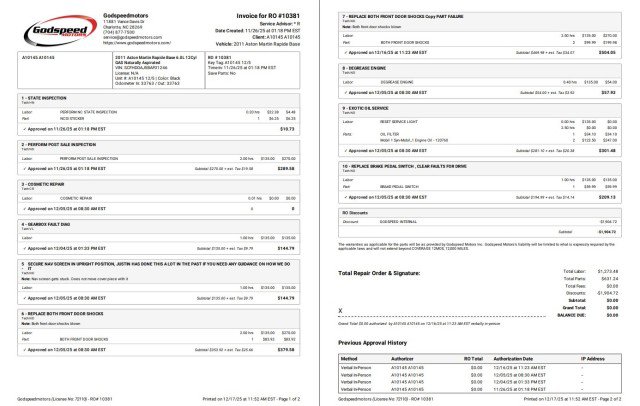 Used 2011 Aston Martin Rapide image 9
