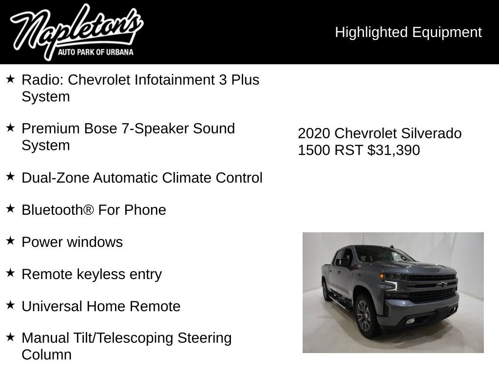 Used 2020 Chevrolet Silverado 1500 RST w/ All-Star Edition AWD/4WD image 16