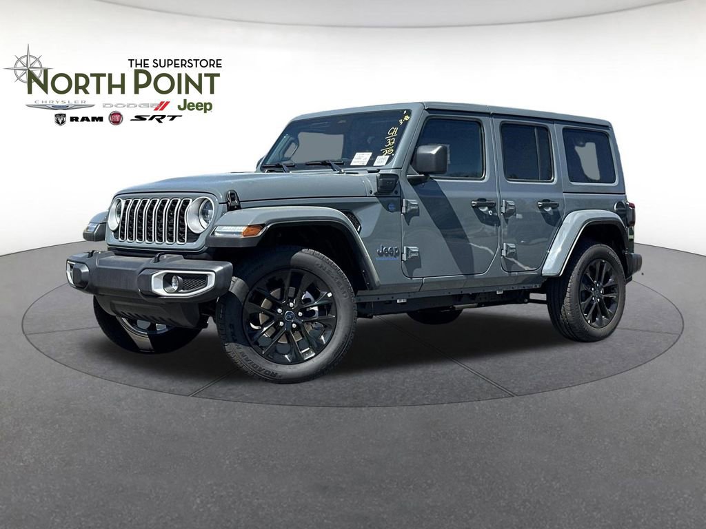 Certified 2025 Jeep Wrangler Unlimited Sahara w/ Safety Group AWD/4WD image 1