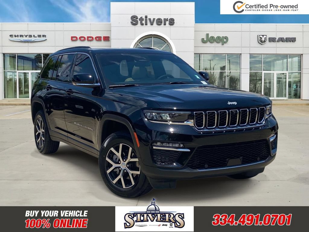 Certified 2025 Jeep Grand Cherokee Limited w/ Luxury Tech Group II