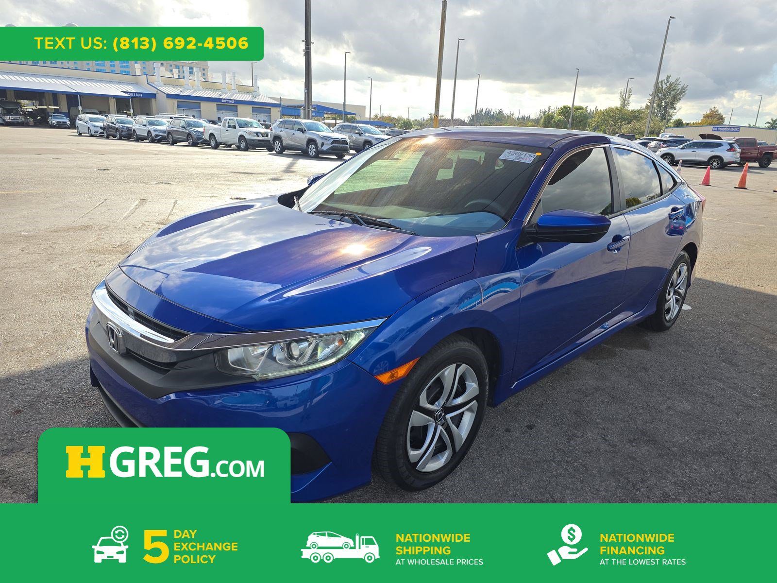 Used 2018 Honda Civic LX image 1