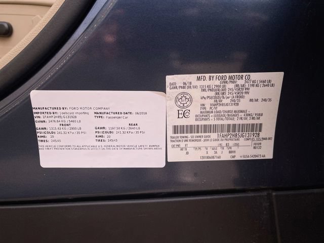 Used 2018 Ford Taurus SEL AWD/4WD image 27