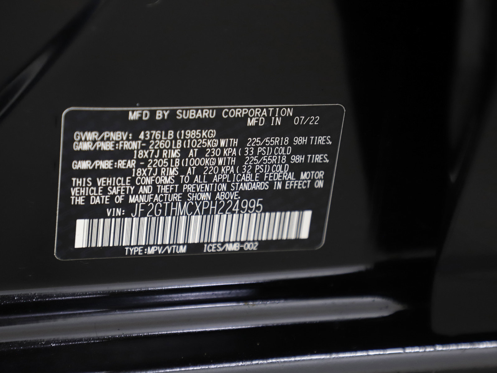 Used 2023 Subaru Crosstrek 2.5i Limited w/ Moonroof Package image 29