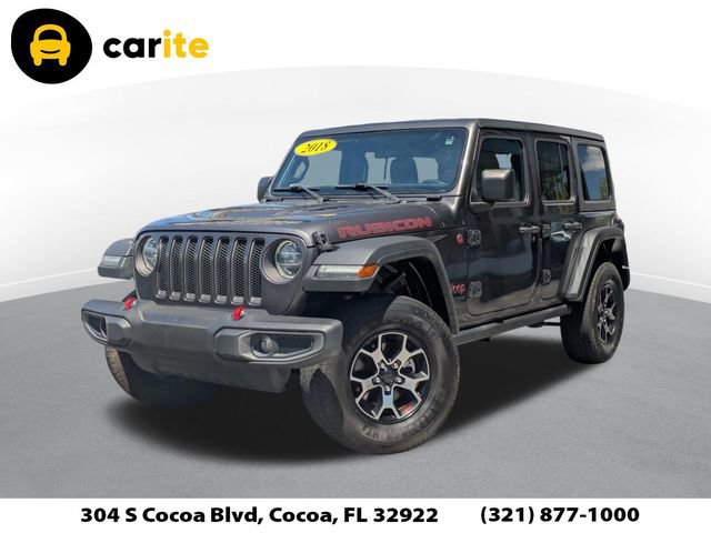 Used 2018 Jeep Wrangler Unlimited Rubicon w/ Safety Group AWD/4WD image 1