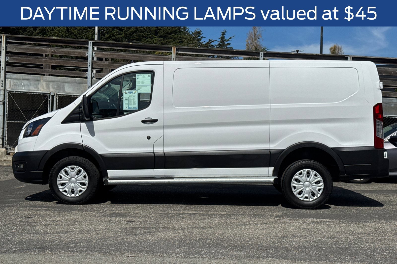 Certified 2025 Ford Transit 250 Low Roof w/ Exterior Upgrade Package RWD image 10