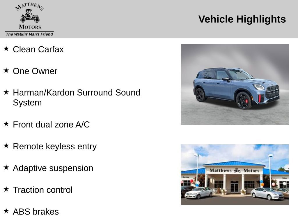 Used 2025 MINI Cooper Countryman John Cooper Works image 14