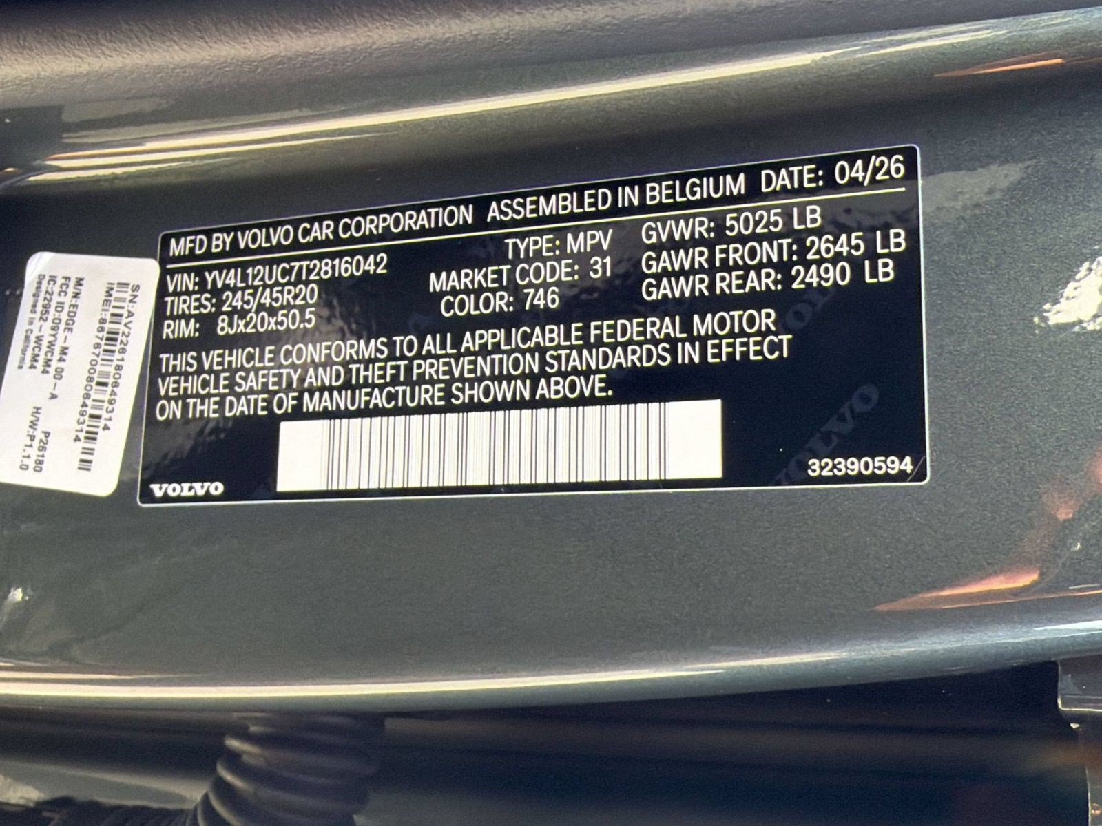 New 2026 Volvo XC40 B5 Plus w/ Climate Package AWD/4WD image 26