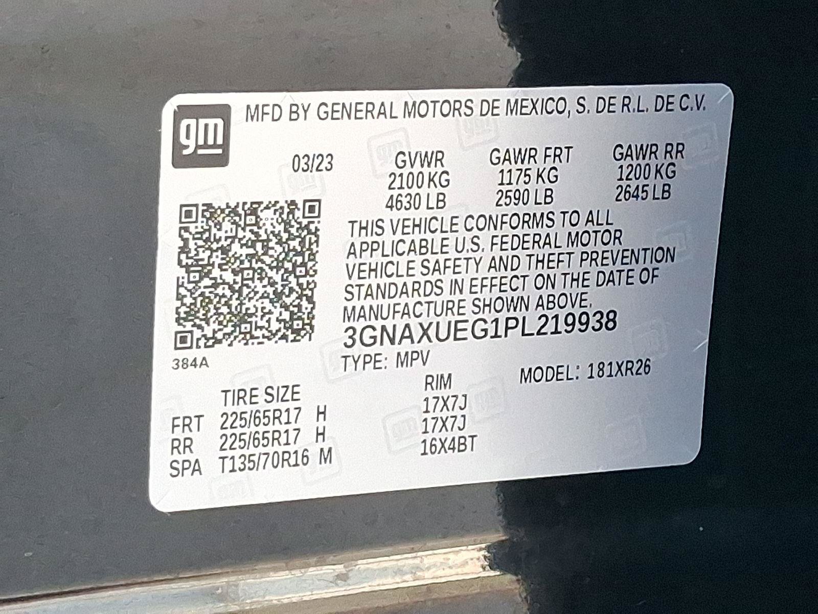 Used 2023 Chevrolet Equinox LT AWD/4WD image 27