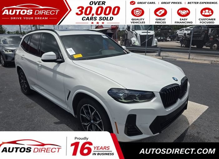 Used 2023 BMW X3 sDrive30i w/ M Sport Package RWD image 1