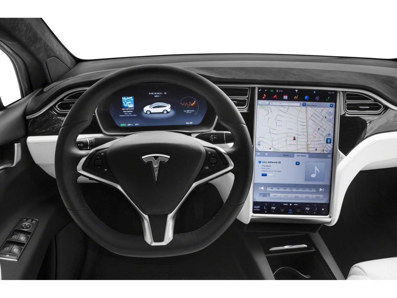 Used 2020 Tesla Model X Long Range AWD/4WD image 5