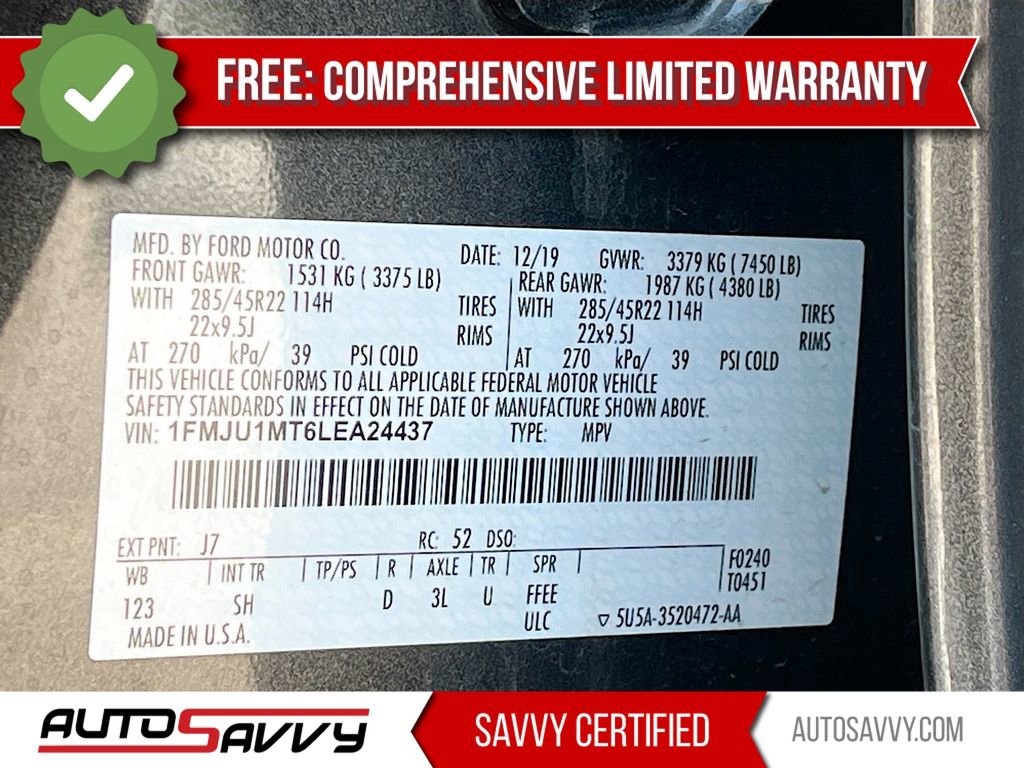 Used 2020 Ford Expedition Platinum image 35