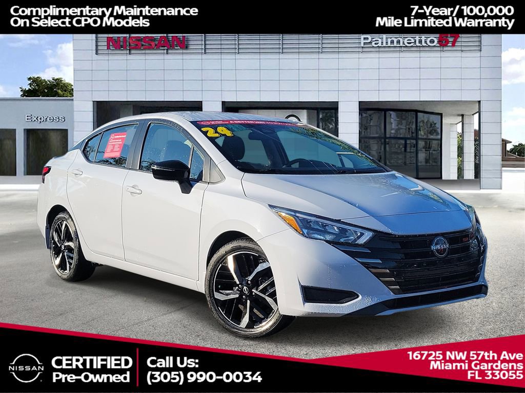 Certified 2024 Nissan Versa SR w/ Trunk Package