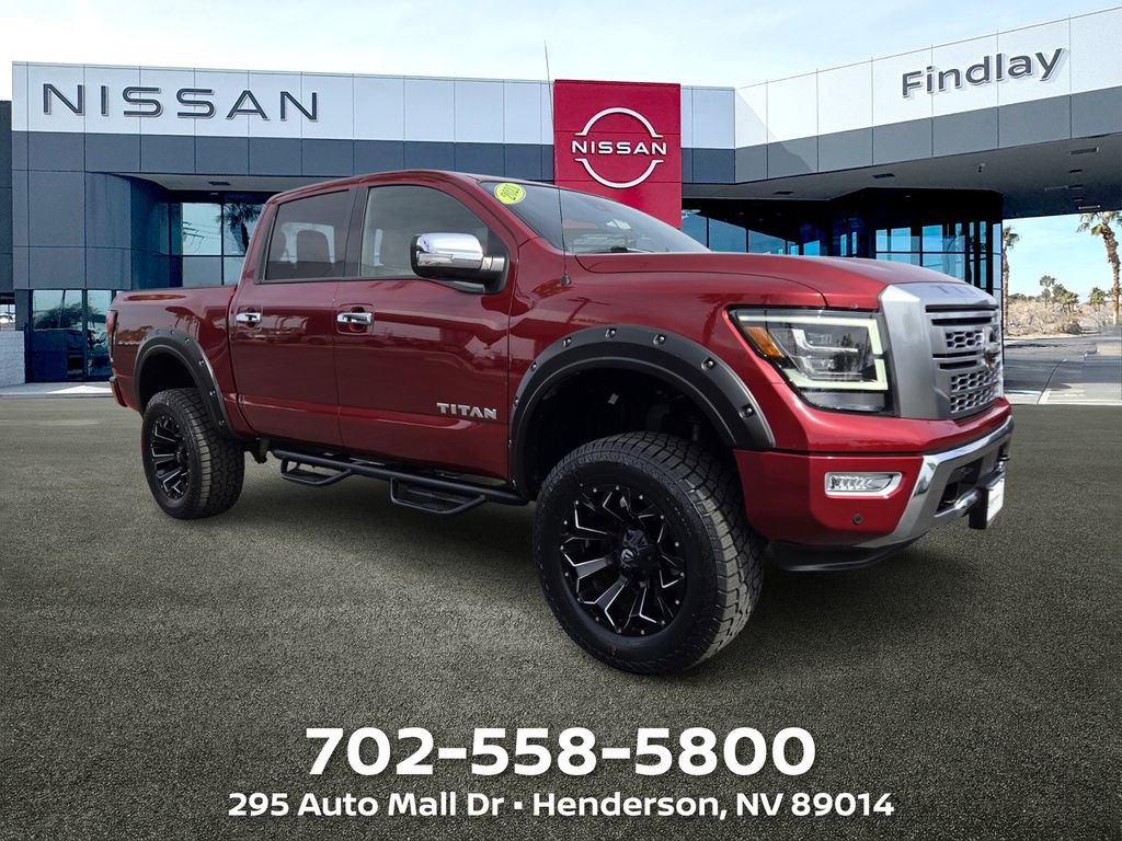Used 2021 Nissan Titan Platinum Reserve w/ Moonroof Package
