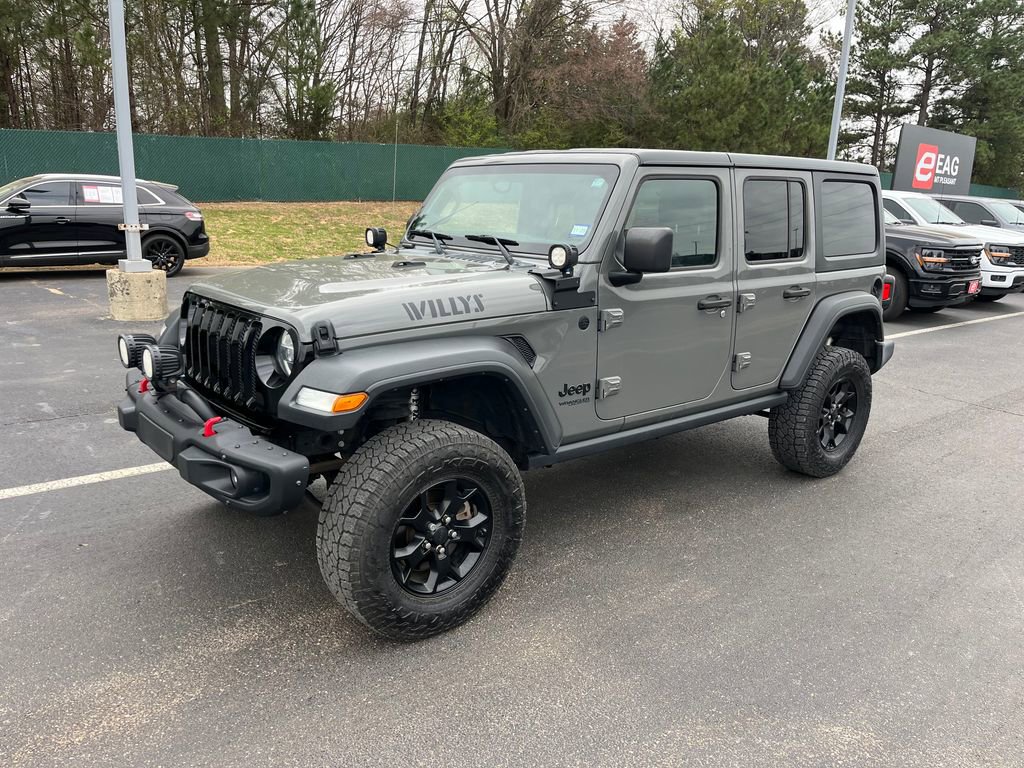 Used 2020 Jeep Wrangler Unlimited Willys image 2