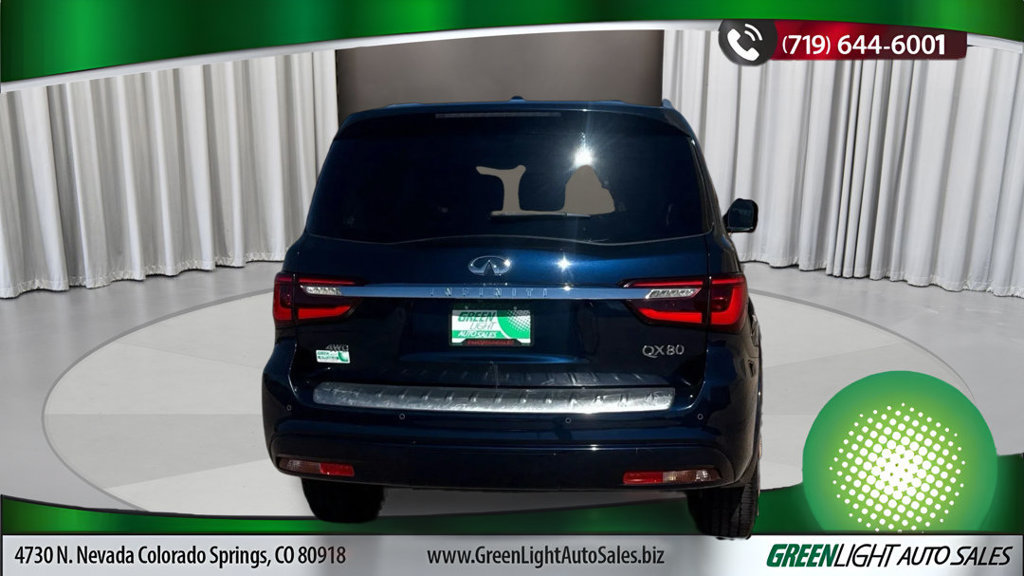 Used 2021 INFINITI QX80 Luxe AWD/4WD image 4