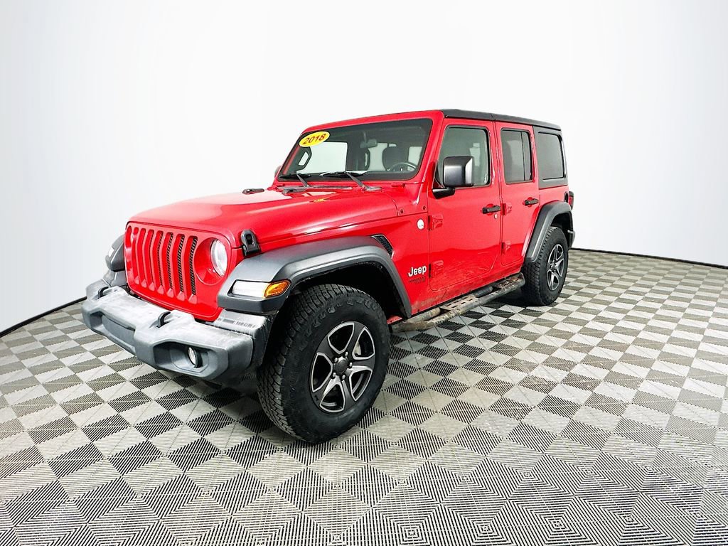 Certified 2018 Jeep Wrangler Unlimited Sport S image 5