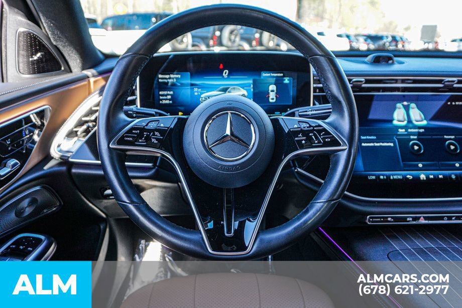 Used 2024 Mercedes-Benz E 450 4MATIC Sedan w/ MBUS Superscreen Package image 27