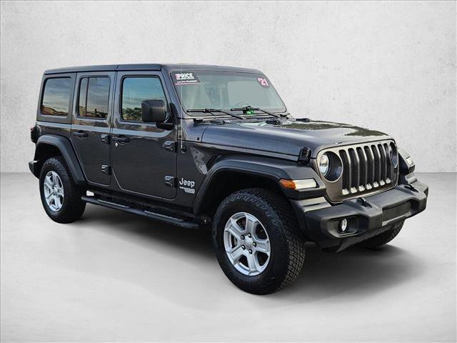 Used 2021 Jeep Wrangler Unlimited Sport video 3