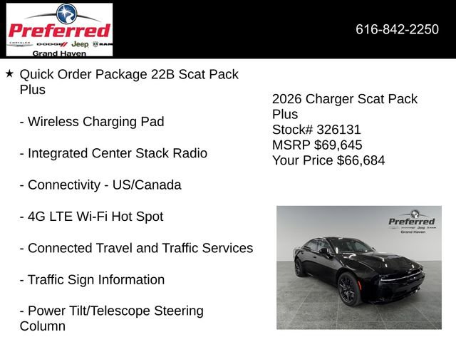 New 2026 Dodge Charger Scat Pack AWD/4WD image 33