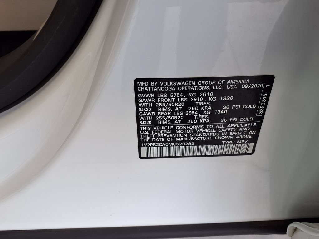 Used 2021 Volkswagen Atlas SE FWD image 34