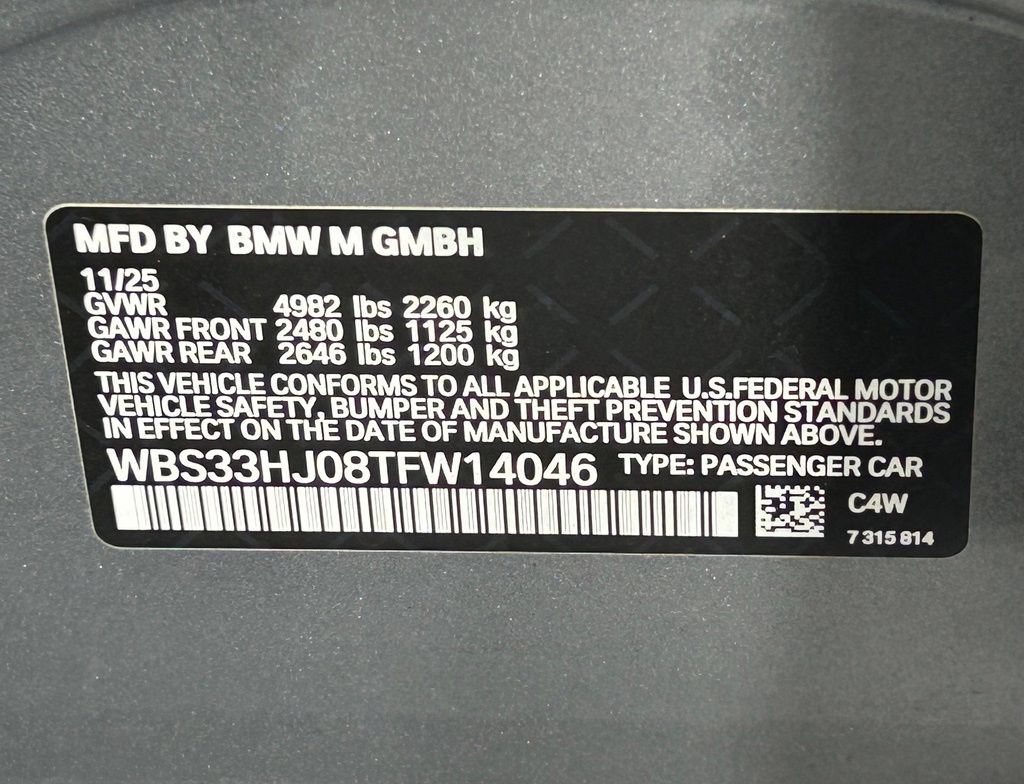 Used 2026 BMW M3 Competition AWD/4WD image 47