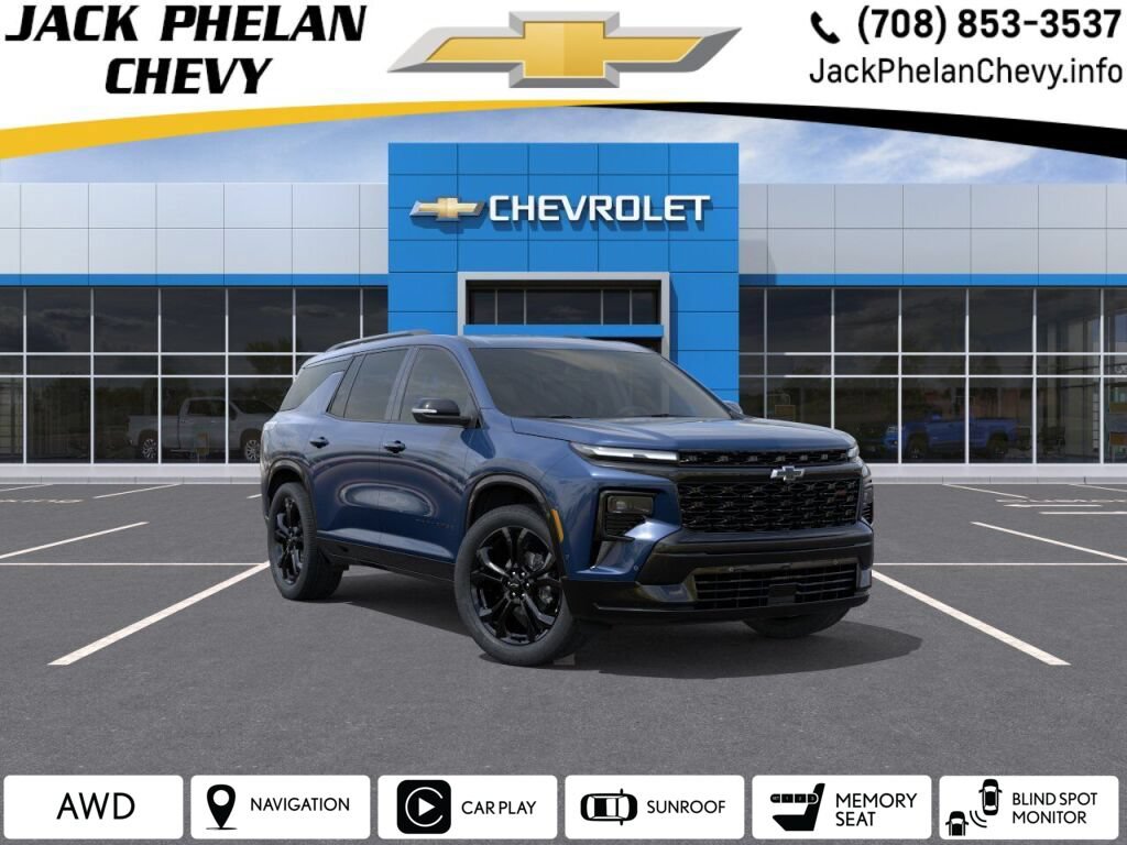 New 2027 Chevrolet Traverse RS w/ LPO, Floor Liner Package AWD/4WD image 1