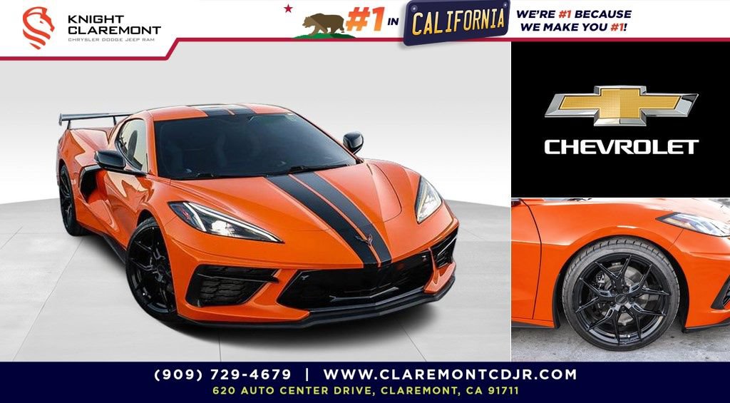 Used 2022 Chevrolet Corvette Stingray Preferred Cpe w/ 2LT RWD 360° Tour