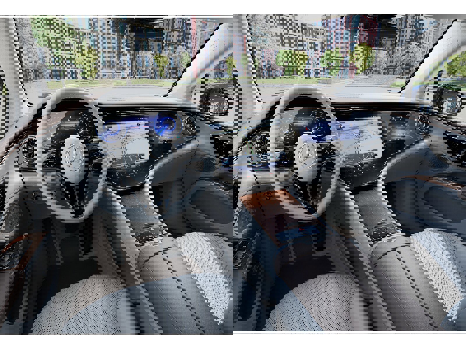 Used 2024 Mercedes-Benz EQS 450+ 4MATIC Sedan image 3