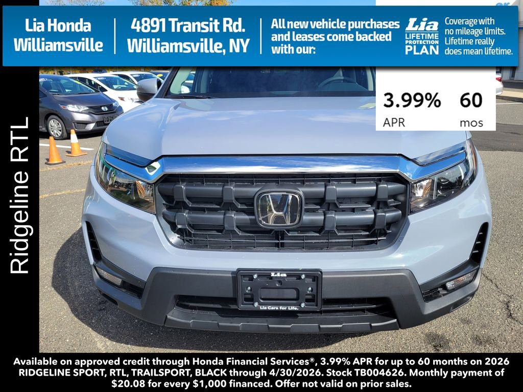 New 2026 Honda Ridgeline RTL image 10