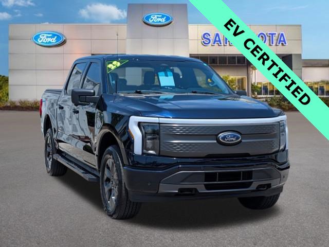 Certified 2023 Ford F150 Lightning XLT w/ Equipment Group 312A High AWD/4WD image 1