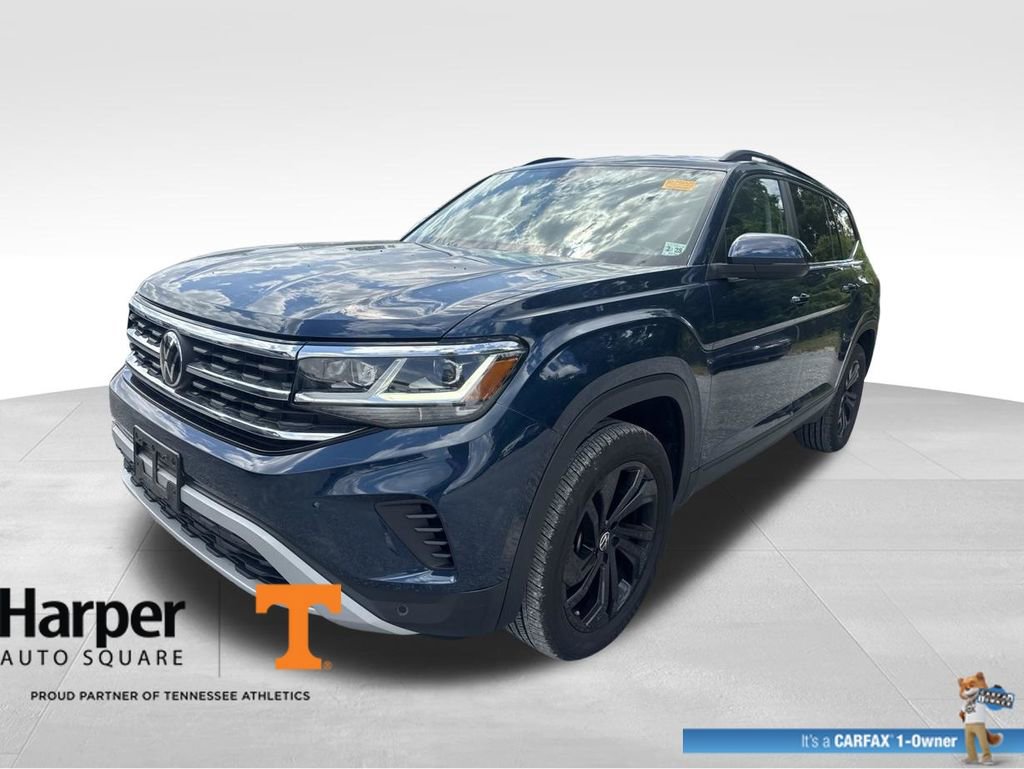 Used 2023 Volkswagen Atlas SE w/ Black Wheel Package AWD/4WD image 1